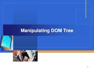 Manipulating DOM Tree