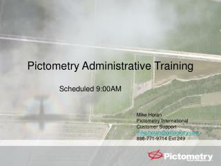 Pictometry Administrative Training