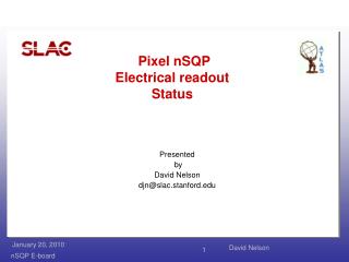 Pixel nSQP Electrical readout Status