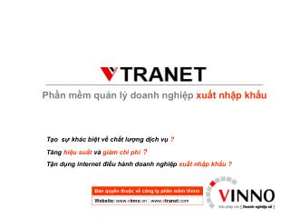 Phần mềm quản lý doanh nghiệp xuất nhập khẩu