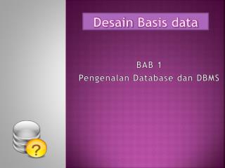 Desain Basis data