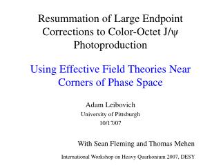 Resummation of Large Endpoint Corrections to Color-Octet J/  Photoproduction