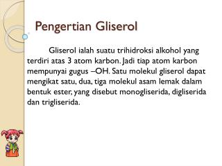 Pengertian Gliserol