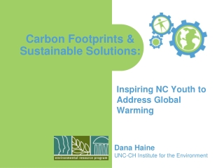 Carbon Footprints & Sustainable Solutions: