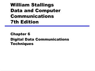 William Stallings Data and Computer Communications 7th Edition