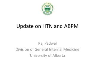 Update on HTN and ABPM