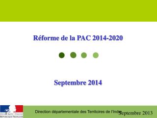 Réforme de la PAC 2014-2020