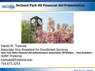 Orchard Park HS Financial Aid Presentation