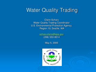 Water Quality Trading