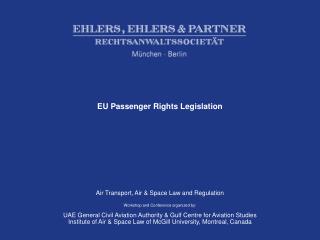EU Passenger Rights Legislation