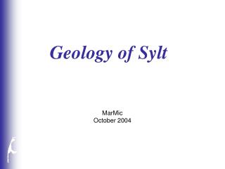 Geology of Sylt