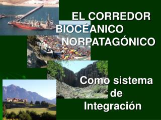 CORREDOR BIOCEÁNICO NORPATAGÓNICO Organismo Público/Privado creado por Ley Provincial 4.014