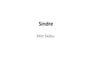Sindre