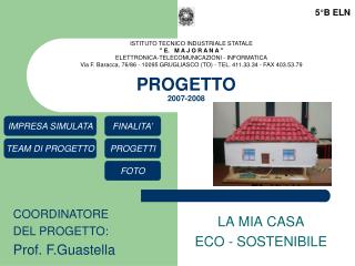 PROGETTO 2007-2008