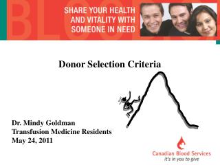Donor Selection Criteria