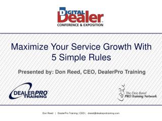Maximize Your Service Growth With 5 Simple Rules