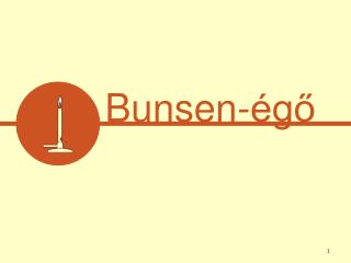 Bunsen-égő