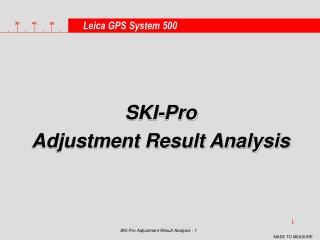 Leica GPS System 500