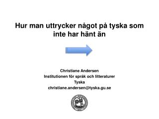 Hur man uttrycker något på tyska som inte har hänt än