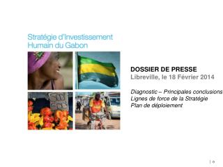 DOSSIER DE PRESSE Libreville , le 18 Février 2014 Diagnostic – Principales conclusions