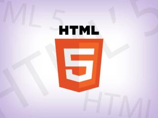 Apresentação HTML 5 3