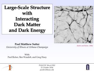 Large-Scale Structure with Interacting Dark Matter and Dark Energy