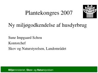 Plantekongres 2007