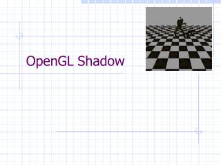 OpenGL Shadow