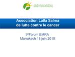 1st Forum EMRA Marrakech 18 juin 2010