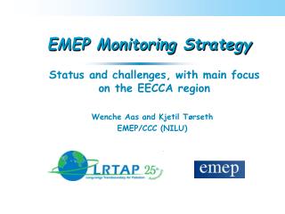 EMEP Monitoring Strategy