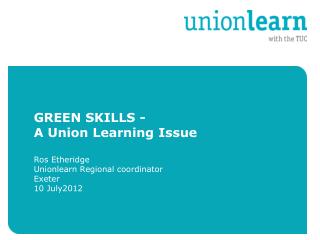 Why do we need Green Skills – You know this