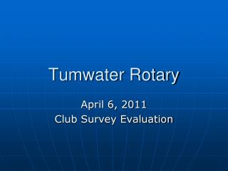 Tumwater Rotary