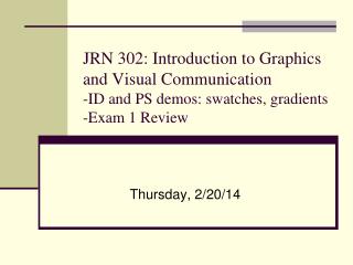 Thursday, 2/20/14