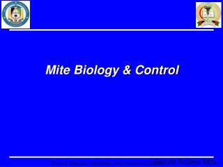 Mite Biology &amp; Control