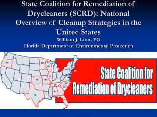 State Coalition for Remediation of Drycleaners