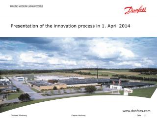 Presentation of the innovation process in 1. April 2014