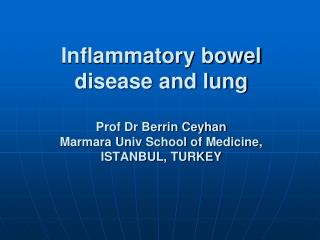 İnflammatory bowel disease