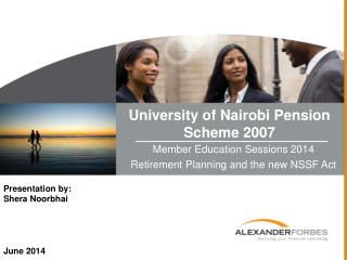 University of Nairobi Pension Scheme 2007