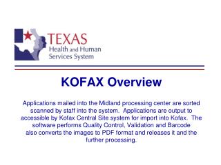 KOFAX software