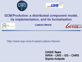 GCM/ProActive: a distributed component model, its implementation, and its formalisation
