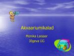 Akvaariumikalad