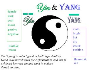 Yin &amp; Yang