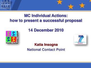 Katia Insogna National Contact Point