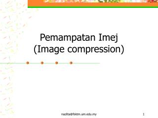 Pemampatan Imej (Image compression)