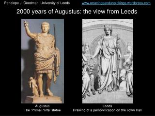 2000 years of Augustus: the view from Leeds