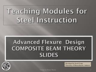 Teaching Modules for Steel Instruction
