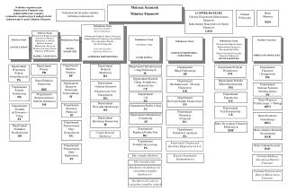 Struktura organizacyjna Ministerstwa Finansów oraz p odporządkowanie organów