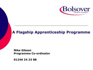 A Flagship Apprenticeship Programme