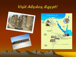 Visit Abydos, Egypt!