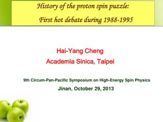 History of the proton spin puzzle: First hot debate during 1988-1995